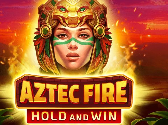 Rich Casino promotional banner featuring Aztec Fire slot game
